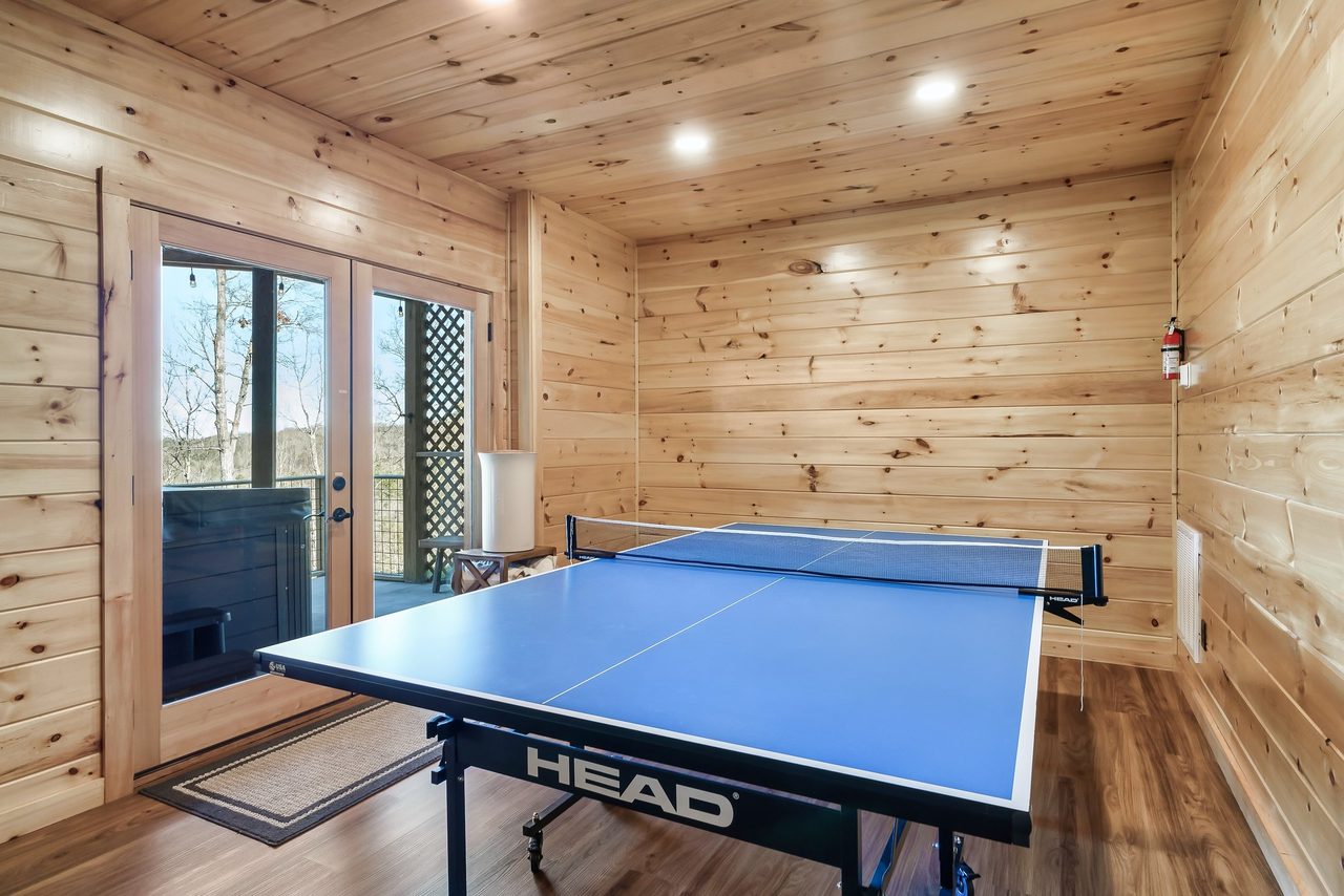 Family room: card table, foosball, ping pong, arcade & games