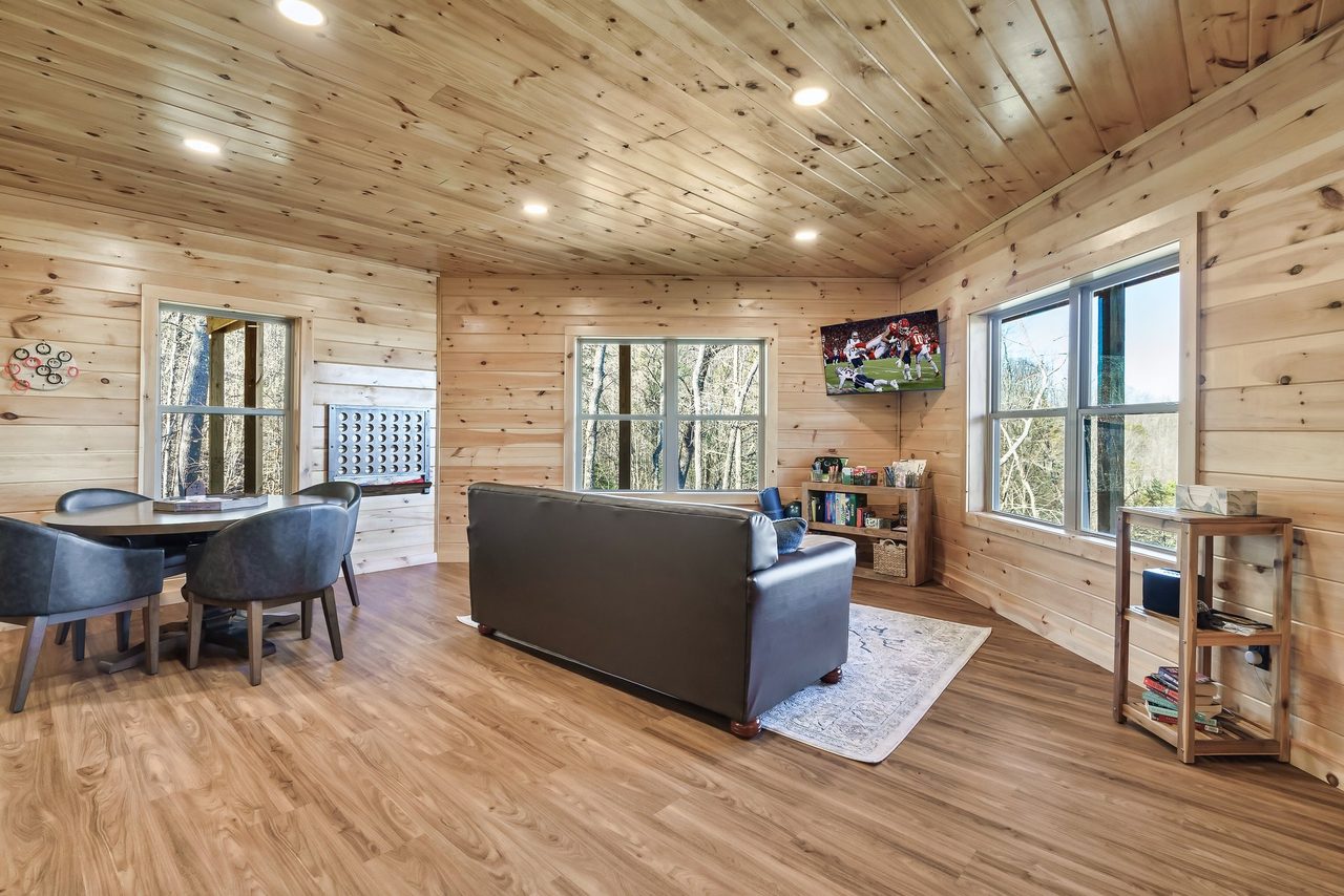 Family room: card table, foosball, ping pong, arcade & games
